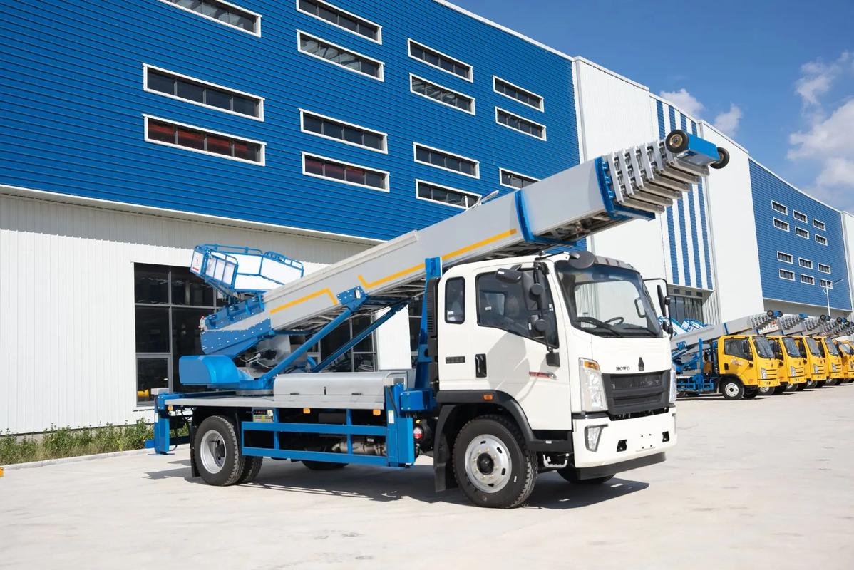 周宁县出租云梯车高空作业车 建筑垃圾搬运